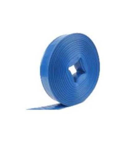 Tuyau flat PVC bleu