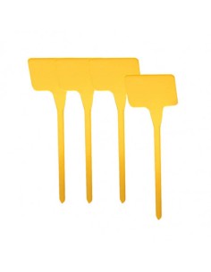Etiquettes à planter jaune...