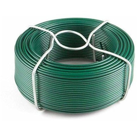 Bobinot galva plastifié vert 6/11