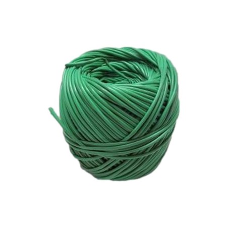 Lien tube creux vert diamètre 3.5mm